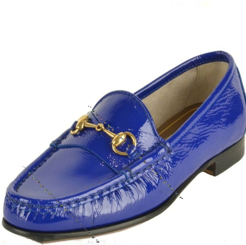 GUCCI Patent Leather Loafers Shoes - Picture 4 of 12